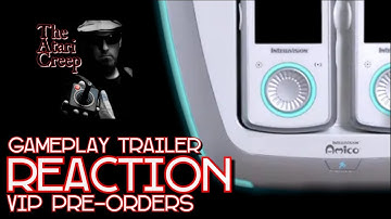 Intellivision Amico NEW Gameplay Trailer REACTION | The Atari Creep