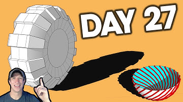 Learn SketchUp in 30 Days DAY 27 - Modeling with HIDDEN GEOMETRY!