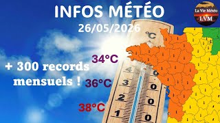WEATHER UPDATE / HEATWAVE CONTINUES AND INTENSIFIES, 38°C EXPECTED WEDNESDAY AND THURSDAY IN FRANCE.