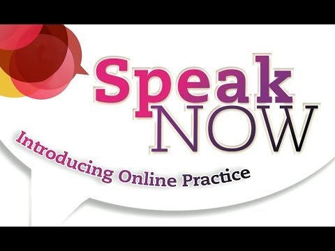 Speak Now Online Practice