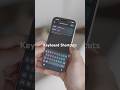 Keyboard shortcuts biar ga cape ngetik panjang-panjang #iphone #samsung #iphonetips #samsungtips