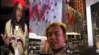 6ix9ine Goes The Place Where Chief Keef Was Sh0t At