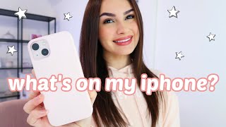 What&#39;s on my iPhone 13?! | 2022 setup &amp; must have apps