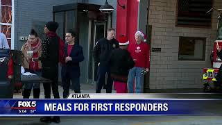 Christmas meals for first responders