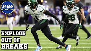 How to Get Out of Your BREAKS FASTER | Football Agility Tips