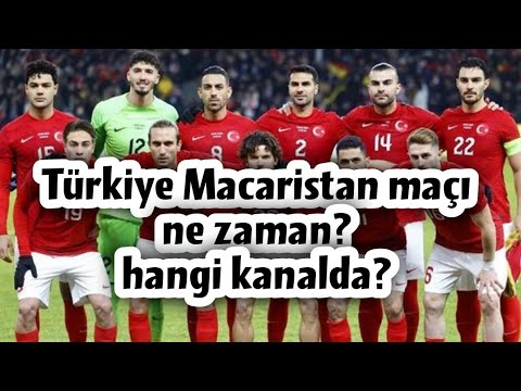 💥 Türkiye Macaristan maçı ne zaman? hangi kanalda? #türkiye
