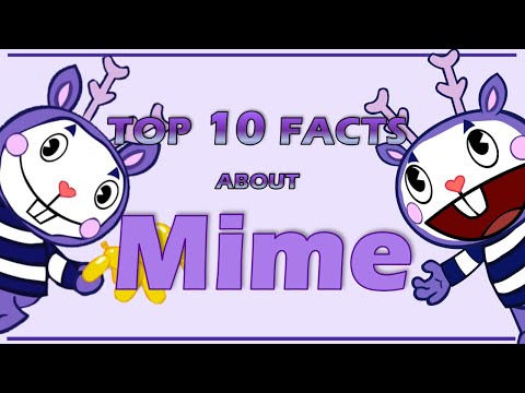 Top 10 Facts About MIME From Happy Tree Friends (Character review)