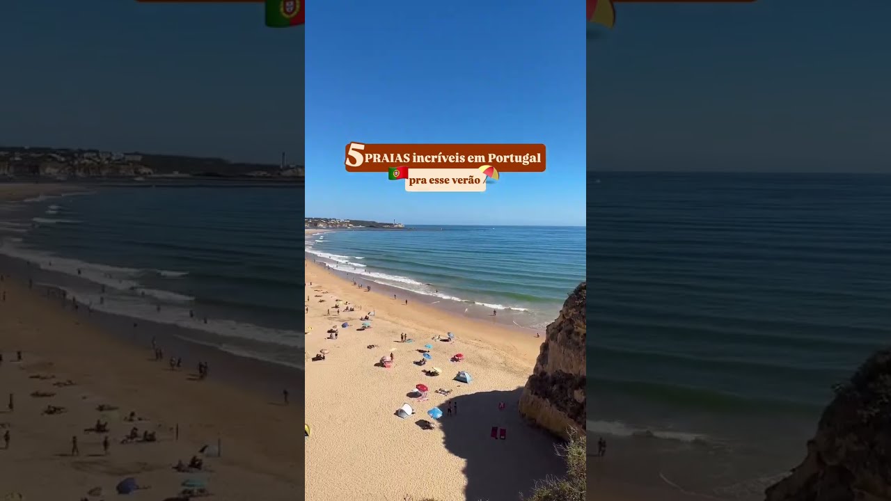 5 PRAIAS INCRÍVEIS PARA O VERÃO EM PORTUGAL! #europa #travel #viagem #portugal