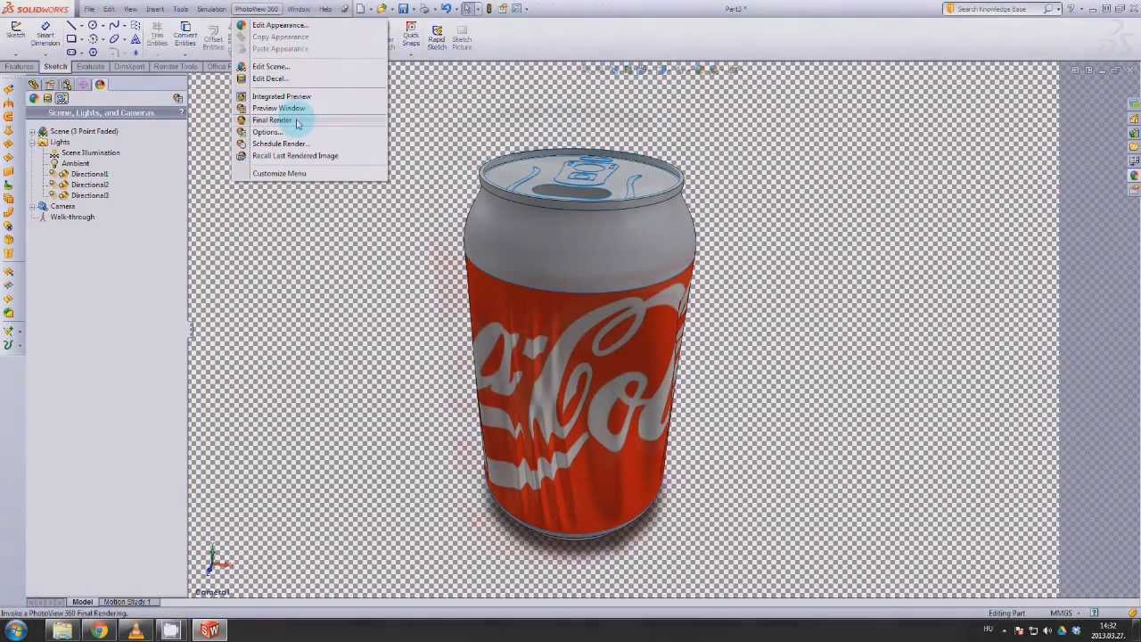 Solidworks - Surface modelling - YouTube
