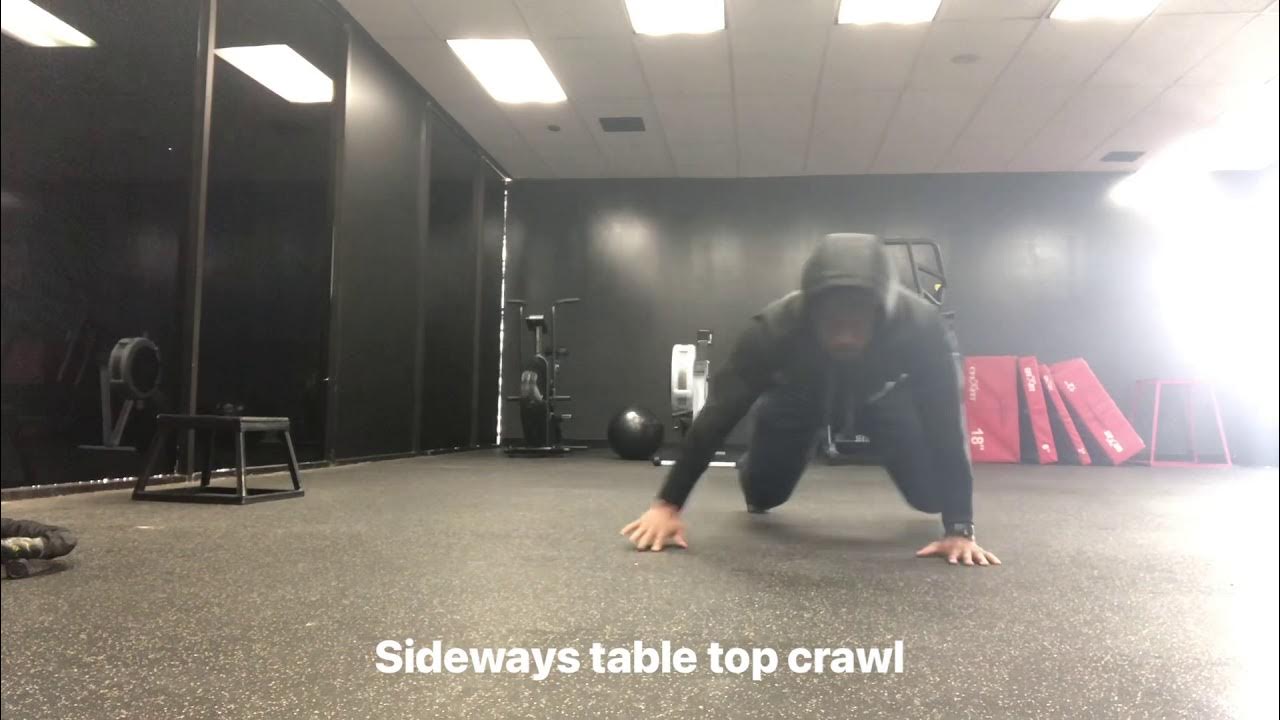 Sideways table top crawl YouTube