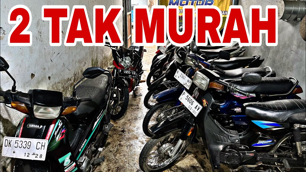 MOTOR 2 tak 2 JUTAAN⁉️  OBRAL MOTOR SAWAH MURAH..‼️