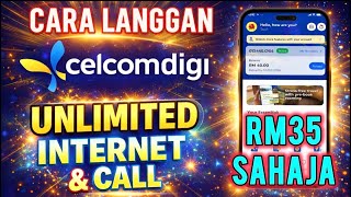 Cara Langgan Internet Celcom Unlimited - Celcomdigi