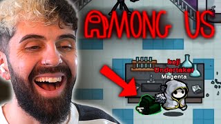 DRAGGING BODIES AROUND THE MAP! | Among Us (Morning Lobby)