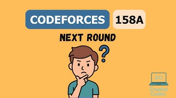CodeForces Problem 158A Solution || Next Round