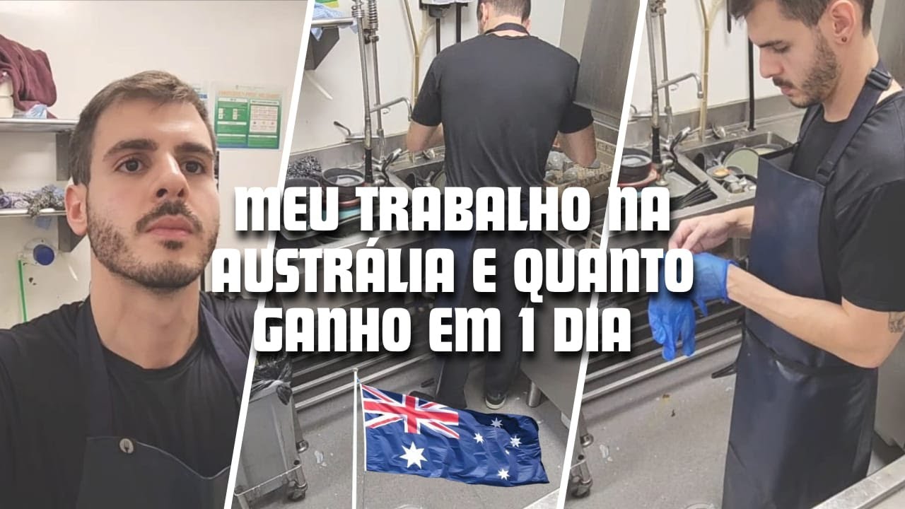 TRABALHO NA AUSTRÁLIA | Rotina, Salário e Realidade