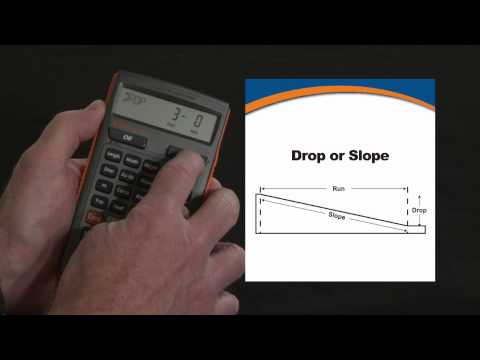 HeavyCalc Pro Drop, Slope and Percent Grade Calculations How To