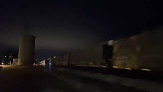 Southbound Autorack Double Stack Intermodal Train With A CN SD75IACC DOU EX CN SD75I Rebuild DOU