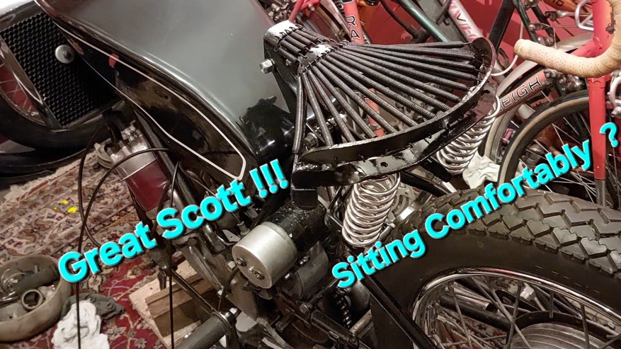 GREAT SCOTT (SQUIRREL)!! SEAT OVERHAUL , OUTRIGGER BEARING & GEAR