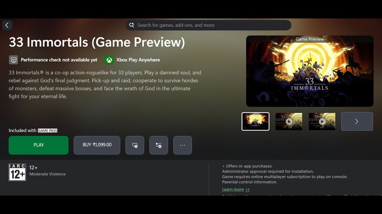 Fix 33 Immortals Not Installing On Xbox App/Microsoft Store On PC - YouTube