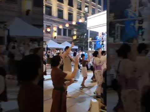 東京音頭・in京橋エドグラン　#東京音頭　#東京ヤクルトスワローズ　#盆踊り #東京 #京橋エドグラン　#東京音頭が好き
