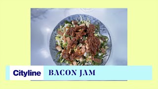 Sweet and savory bacon jam with a secret ingredient