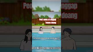 Peot nangis di tolak lisa #dhotdesign #animasisekolahan #shorts #youtubeshorts