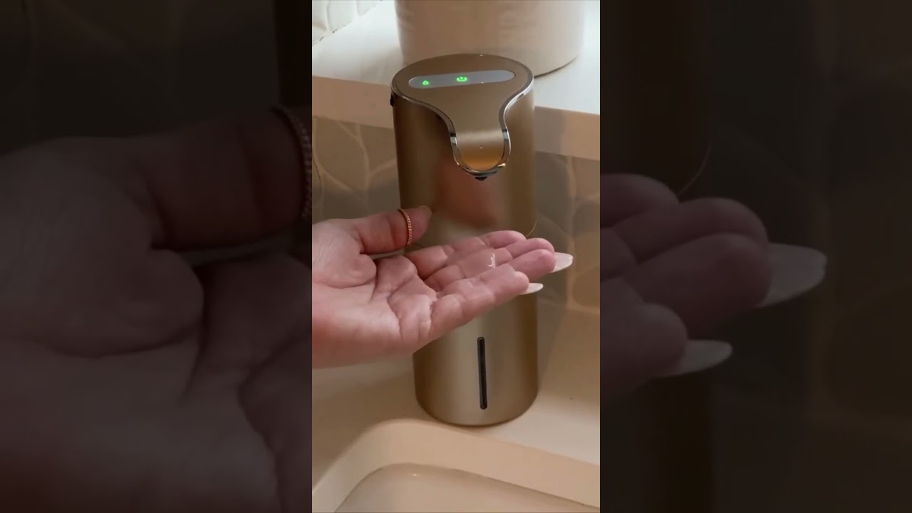 Touchless Automatic Soap Dispenser 🌟 Stainless Steel | Effortless Hygiene Solution
