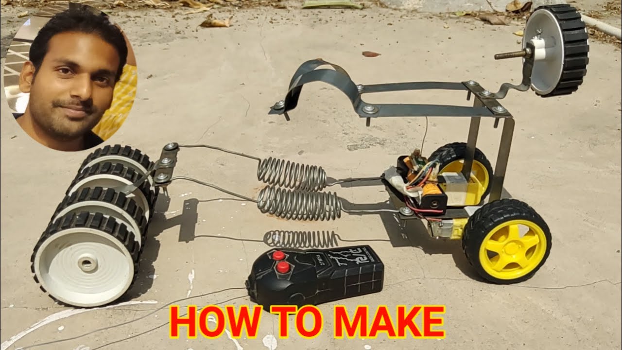 How to make remote control Hummer gadi at home YouTube