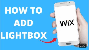 How to Add Lightbox in Wix (How to make a website for free)