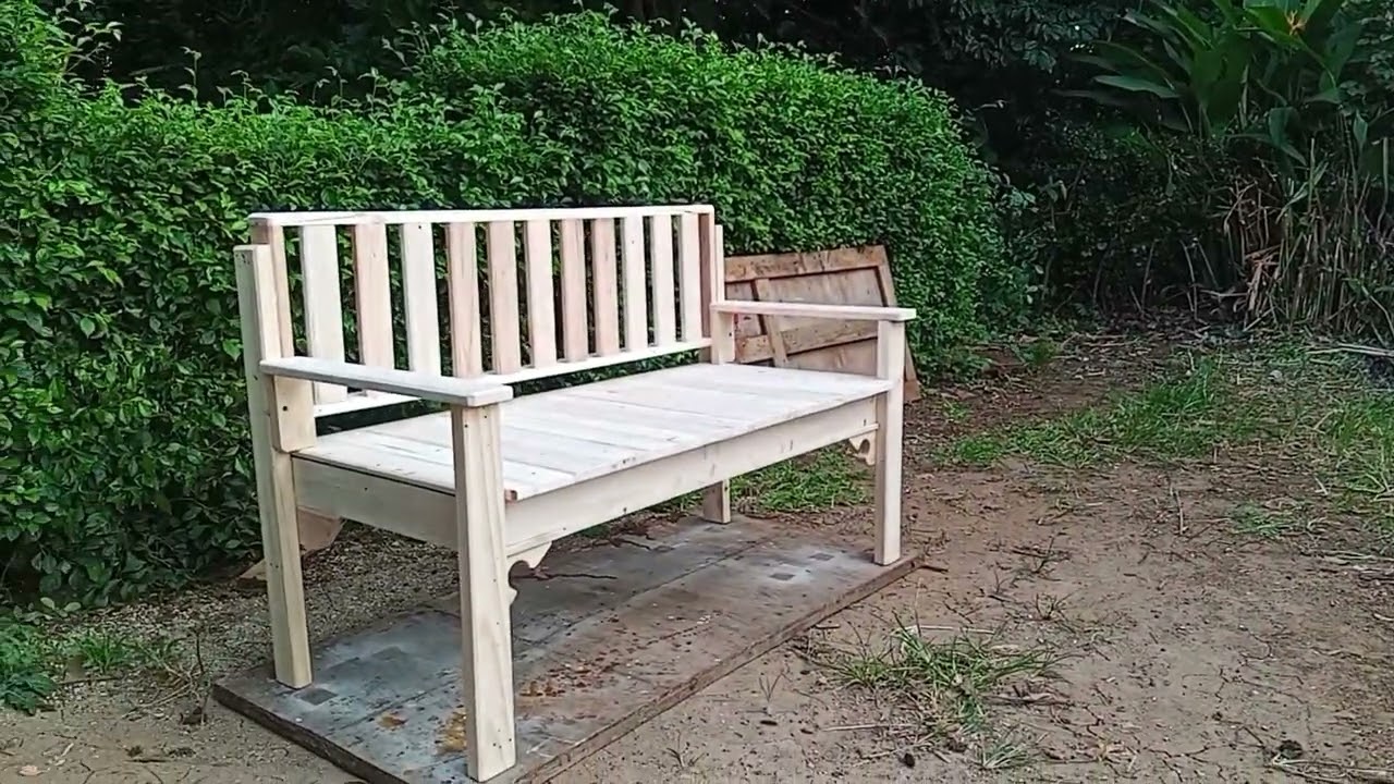 Kursi teras Sederhana || kursi teras kayu || kursi tamu