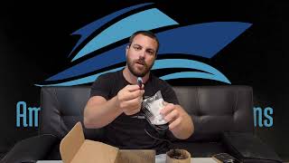 Garmin B60 Thru Hull Transducer Unboxing