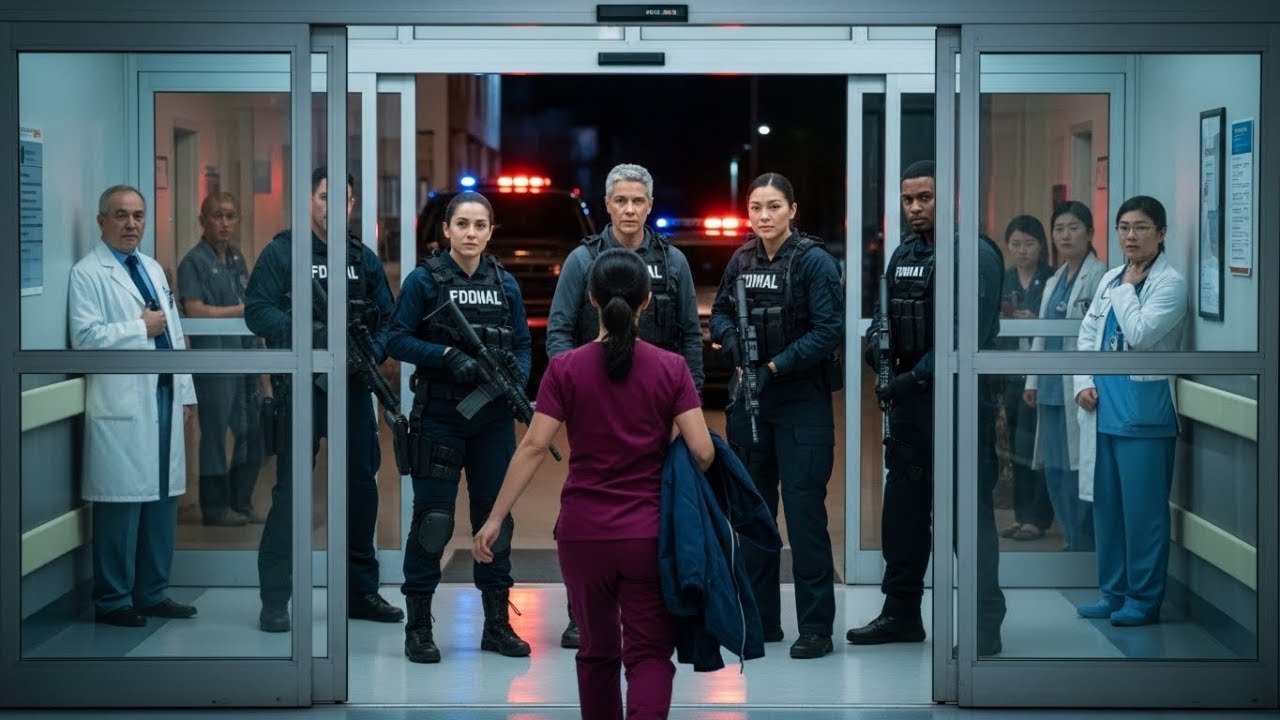 Она ушла с работы раньше времени, а затем вооруженные агенты перекрыли все выходы, спрашивая: «Вы...