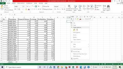 SPSS : ANALISIS DESKRIPTIF UNTUK DATA SEKUNDER