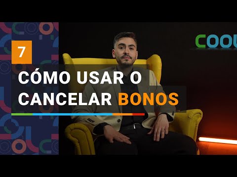 Cómo usar o cancelar bonos