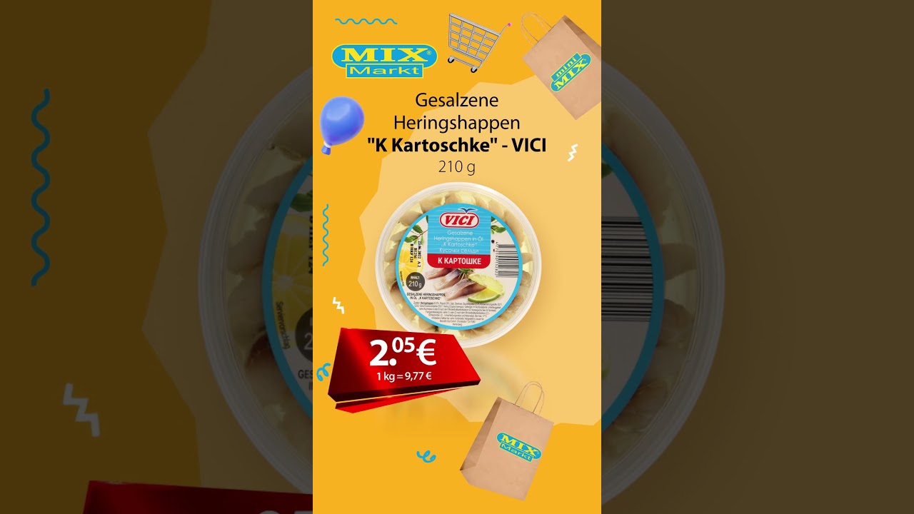 Gesalzene Heringshappen 