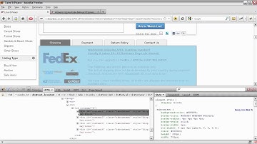 Reverse Engineering an eBay Template from an eBay Listing Part 1