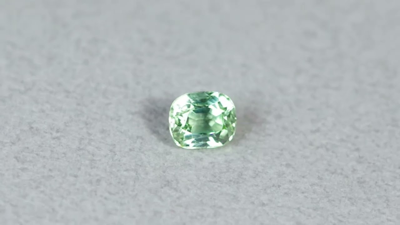 パキスタン産グリーントルマリン0.69ct[bd-3318] - YouTube