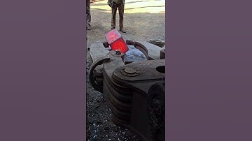 Drill holes on high-temperature rectangular iron blocks within 28 seconds!