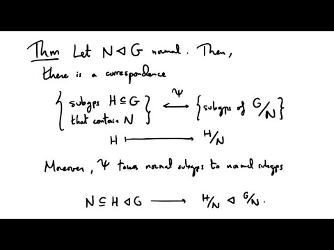 The Correspondence Theorem - 27 - A First Course in Abstract Algebra Episode cover