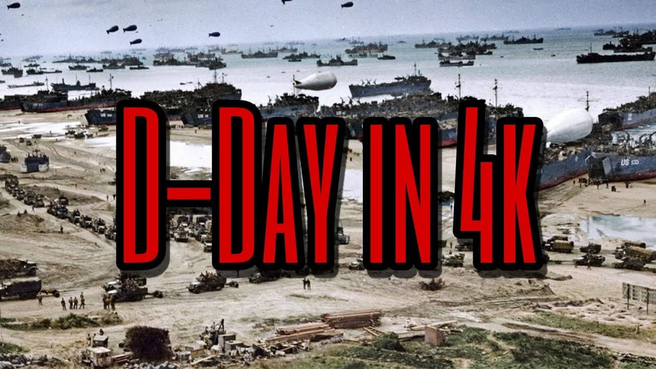 Battle of Normandy (D-Day) in 1 minute using Google Earth