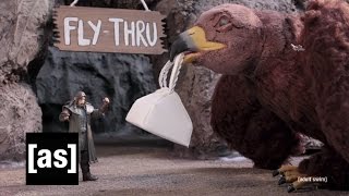 Lord Of The Curly Fries Robot Chicken Adult Swim