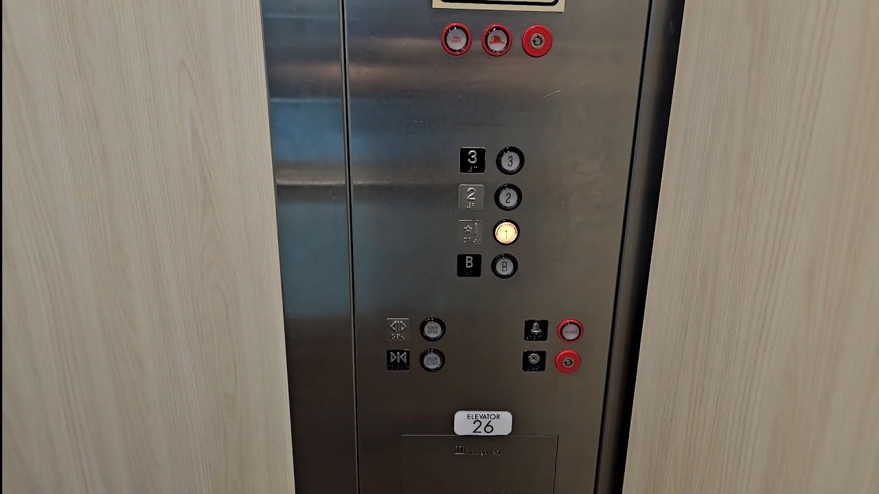 Montgomery Kone Hydraulic Elevator St. Anthony Hospital Oklahoma