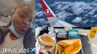 MY FIRST INTERNATIONAL FLIGHT! Travel with me from Lagos to London | Turkish Airlines Experience ✈️