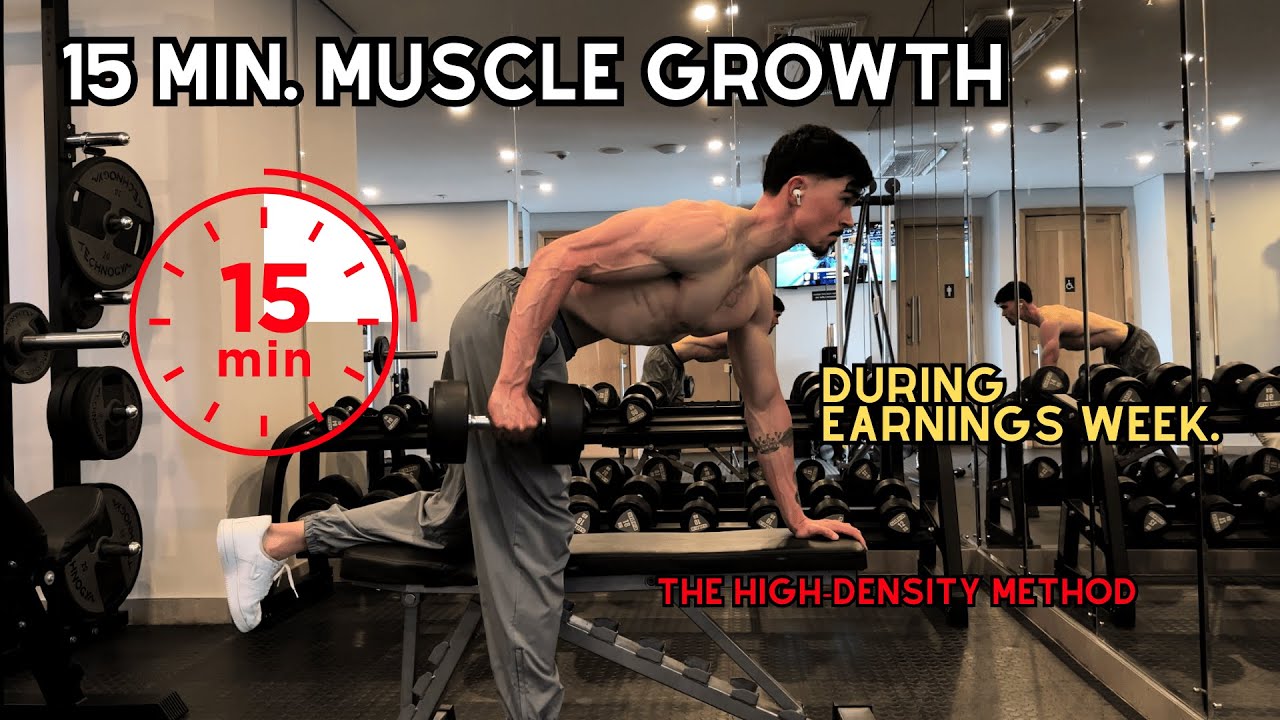 15-Min Dumbbell Workout to Build Muscle FAST (No Time? No Problem)