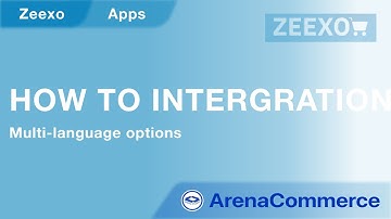 How to Integration multi-language options - Arena Commerce