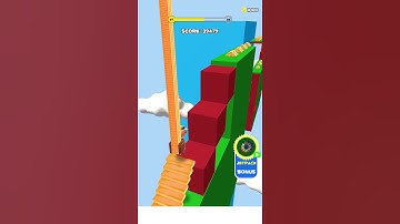 Stair Run NEW UPDATE GAMEPLAY  ALL LEVELS! NEW GAME  Shorts (Android, iOS) # 73