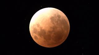 The Moon in Motion (During Total Lunar Eclipse) January 31st 2018 - Perth, Western Australia