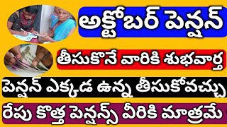 ||PENSION UPDATES,||ఏపీ లో పెన్షన్ ఎక్కడ ఉన్న తీసుకోవచ్చు,||కొత్తపెన్షన్ వీరికి మాత్రమే వస్తుంది,