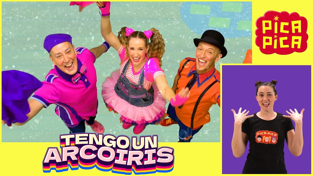 Pica-Pica: Lengua de signos - ✊ TENGO UN ARCOIRIS (Videoclip Oficial) #picapica