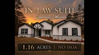 Modern Luxury on 1.16 Acres |Private In-Law Suite  | Summer Kitchen + So Much More